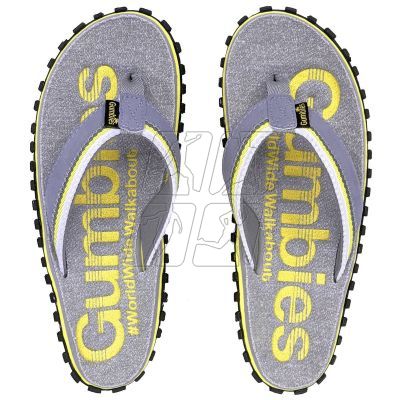 5. Gumbies Cairns G-CA-UNI-YE flip-flops