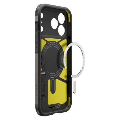 8. Spigen Tough Armor "T" MagSafe Case for iPhone 17 Pro Max - Gray