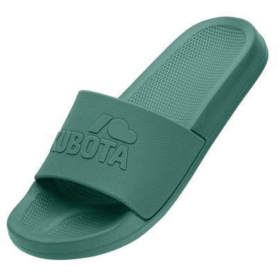 Kubota basic plain pool flip-flops green K25SS-101-001-18-1