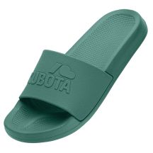 Kubota basic plain pool flip-flops green K25SS-101-001-18-1