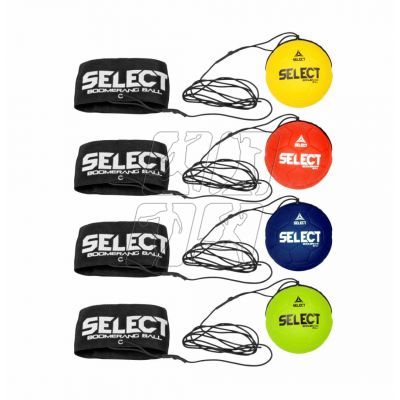 Select Boomerang Ball T26-10757 training ball with elastic band