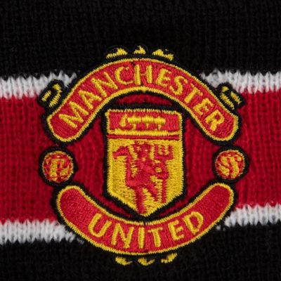 3. New Era Core Cuff Beanie Manchester United FC Hat 12122732 Red One Size