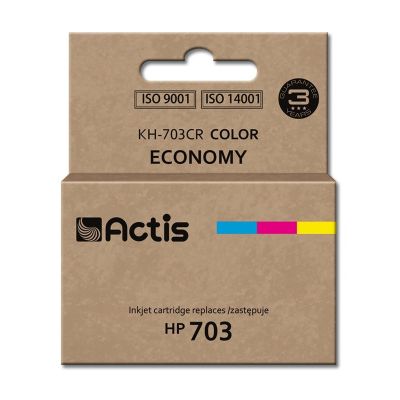 ACTIS KH-703CR Ink (replaces HP 703 CD888AE; Standard; 12 ml; color)