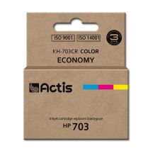 ACTIS KH-703CR Ink (replaces HP 703 CD888AE; Standard; 12 ml; color)