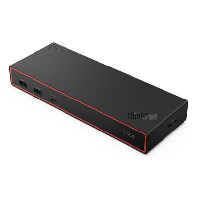 16. Lenovo ThinkPad USB4 Dock 5000 Wired Thunderbolt 4 Black