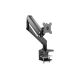 67. Single desk arm with clamp 1xLCD with gas spring max. 35" and 15kg