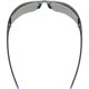 6. UVEX Equate cycling glasses, black/blue matt/mirror blue