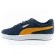 2. Puma men's sports shoes sneakers Smash 3.0 leather classic fashionable navy blue