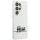 4. Karl Lagerfeld IML Peekaboo Karl&Choupette MagSafe Case for Samsung Galaxy S26 Ultra - Transparent