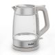 2. Tefal Glass Kettle KI605B30 Electric Kettle 1.7 L 2200 W Gray, Silver, Transparent