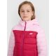 5. Girls' down jacket with synthetic filling 4F 4FJRAW25TDJAF0771-54S