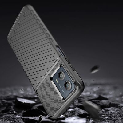 3. Thunder Case case for Motorola Moto G53 silicone armor case black