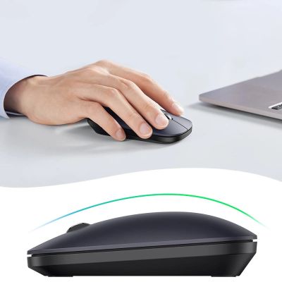 10. Ugreen handy wireless mouse USB gray (MU001)