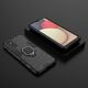 8. Ring Armor tough hybrid case cover + magnetic holder for Samsung Galaxy A03s (166.5) black