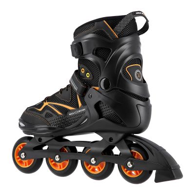 4. NILS Extreme NA9022 roller skates black and orange size 41