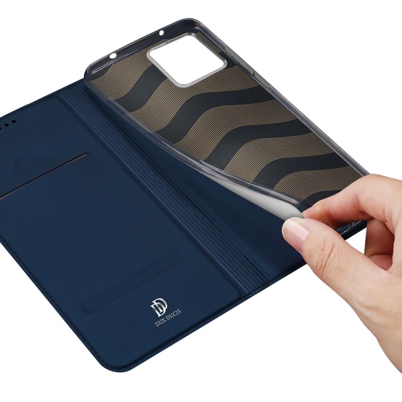 4. Dux Ducis Skin Pro Flip Case for OnePlus 13T - Blue