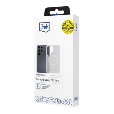 6. 3mk Smoke MagCase for Samsung Galaxy S26 Ultra - White