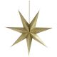 2. DECORATIVE PAPER STAR 45CM CHAMPAGNE
