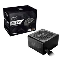 ASRock PRO-650B 650W 80 PLUS Bronze Power Supply
