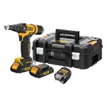 10 kN 25 mm Riveter with 2 x 2 Ah Batteries, 18 V XR