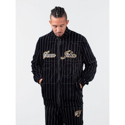 4. Sean John Vintage Pinstripe Velours Trackjacket M 6078109