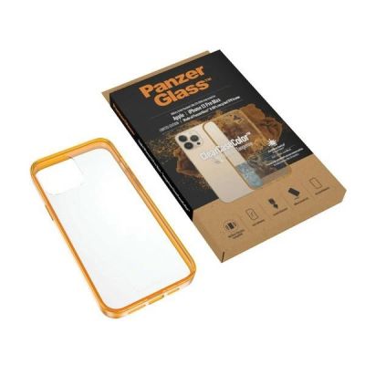 5. PanzerGlass ClearCase Antibacterial Military Grade Certified Case for iPhone 13 Pro Max - Transparent Yellow