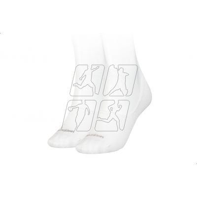 Calvin Klein W Footie Mid Cut 2P Socks 701 218 771 002