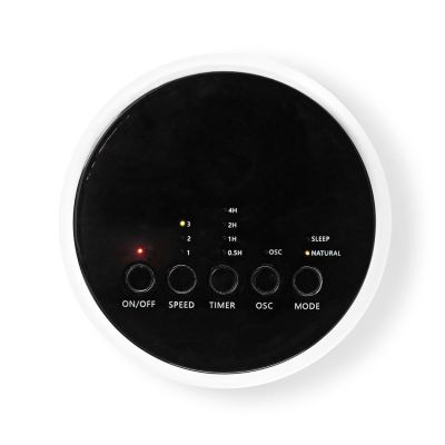 5. Nedis 50W tower fan white