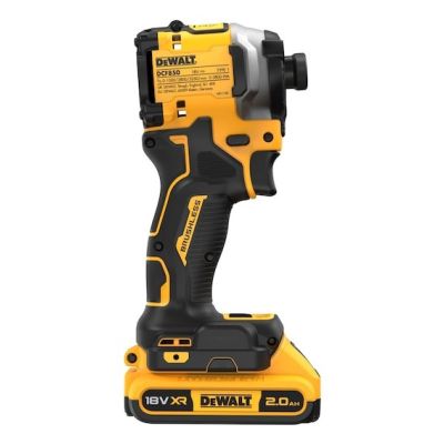 4. DeWalt DCF850D2T 18V 2x 2.0Ah 3-speed impact driver 205Nm
