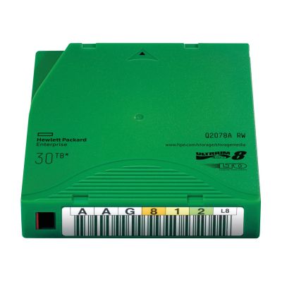 2. HPE LTO-8 Ultrium 30TB RW Data Cartridge Blank Data Tape 12TB 1.26cm