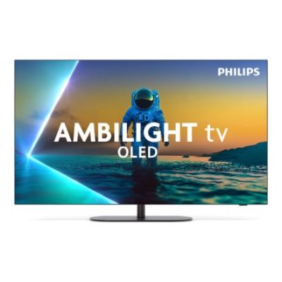 5. Philips 4K TV with Ambilight 55OLED820/12