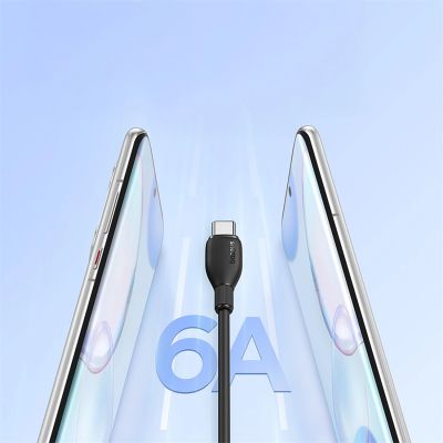 13. Baseus Pudding 100W USB-A - USB-C Cable 1.2m - Black