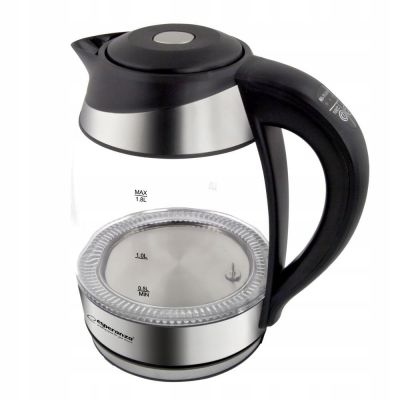 9. Esperanza SEINE EKK026 electric kettle (2200W 1.7l; black)