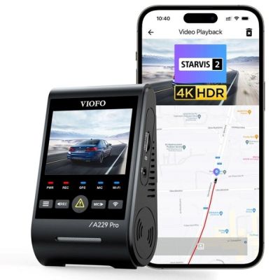 3. VIOFO A229 PRO 1CH-G GPS video recorder
