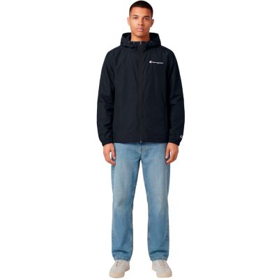 5. Champion Windbreaker Men's Jacket Black 222272 KK001