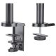14. MANHATTAN DESK ARM 2X TV LED/LCD 17-32 INCHES