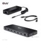 9. CLUB3D Club 3D, TB4 12-in-1 Docking Station