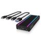 3. RaidSonic ICY BOX IB-1824ML-C31 external drive docking station