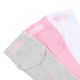 2. Puma Quarter Plain Socks 3-pack pink, white, gray 938589 11