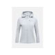 Women's PEAK PERFORMANCE W Trail Polartec Power Grid Zip Hoodie, Gray