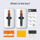 7. Spigen Glas.tR EZ Fit Tempered Glass for iPhone 13 / 13 Pro / 14 / 16e / 17e - 2 pcs.
