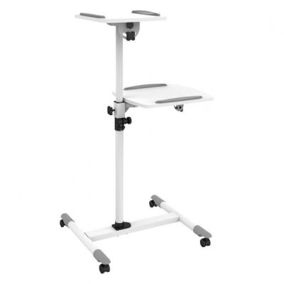4. TECHLY PROJECTOR TABLE HIGH WHITE