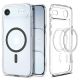 Spigen Ultra Hybrid MagSafe Case for iPhone 17 Air - Clear Gray