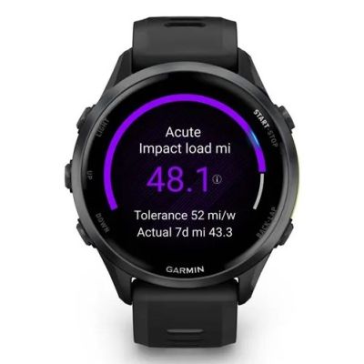 4. Garmin Forerunner 970 3.56 cm (1.4") AMOLED Digital 454 x 454 px Touchscreen Black, Yellow Wi-Fi GPS