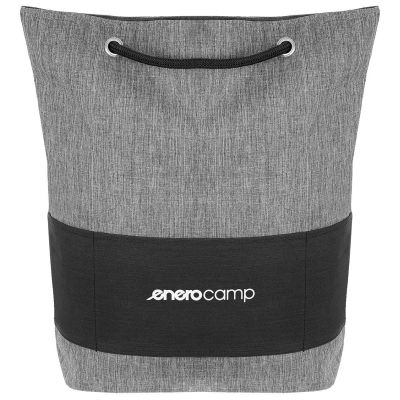 11. THERMAL BAG BACKPACK 2IN1 41x14x45CM GRAY 26L ENERO CAMP