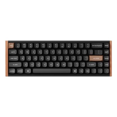 Keychron K6 HE Keyboard Universal USB + Bluetooth Brown, Black