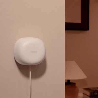 6. Aqara Presence Sensor FP1E | Presence Sensor | Zigbee 3.0, Matter, 6 m range, 120 degrees