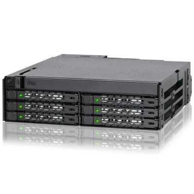 8. IcyDock 6x6.3cm SATAI-III Mounting Plate for 1x5.25" HDD/SSD in Retail