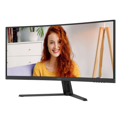 13. AOC B3 CU34B3E Computer Monitor 86.4 cm (34") 3440 x 1440 px Wide Quad HD LED Black
