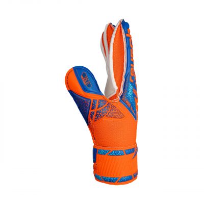 4. Reusch Attrakt Solid Finger Support Jr 5472510 2290 Goalkeeper Gloves